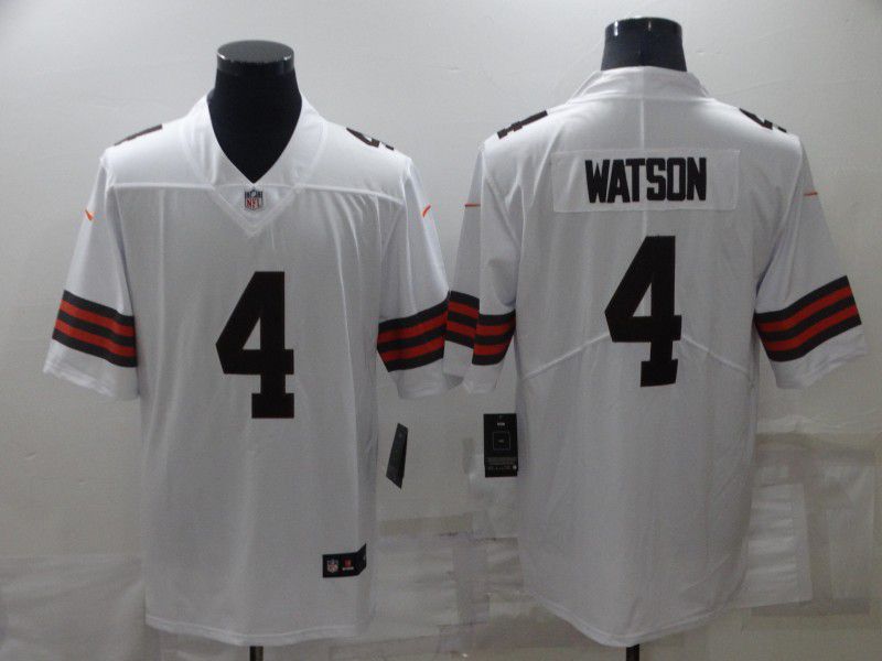 Men Cleveland Browns #4 Watson White 2022 Nike Limited Vapor Untouchable NFL Jersey->cleveland browns->NFL Jersey